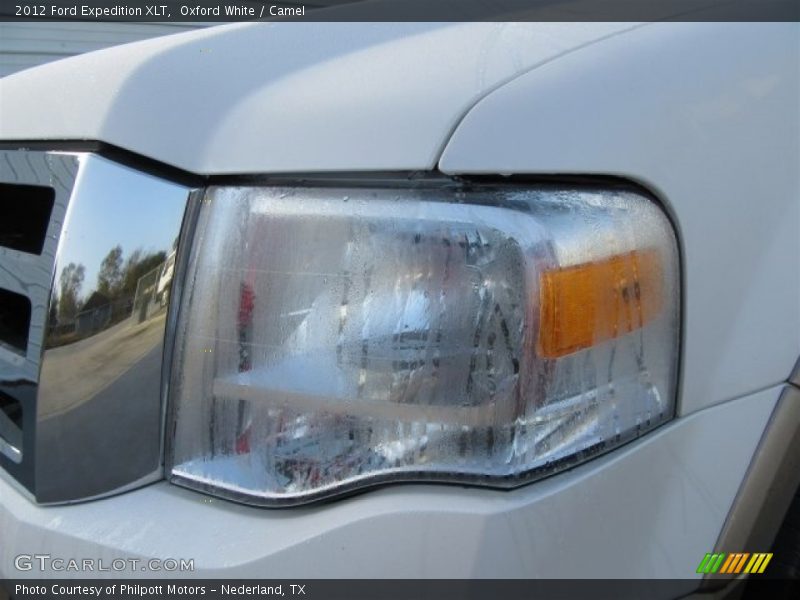 Oxford White / Camel 2012 Ford Expedition XLT