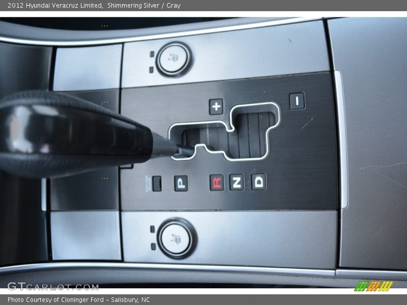 Shimmering Silver / Gray 2012 Hyundai Veracruz Limited