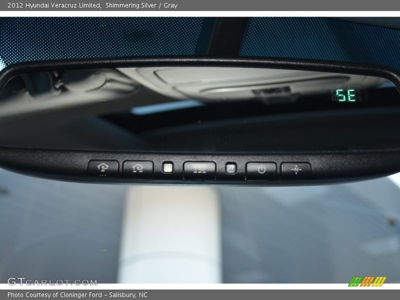 Shimmering Silver / Gray 2012 Hyundai Veracruz Limited