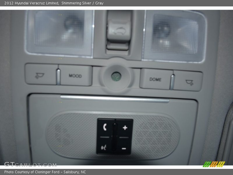Shimmering Silver / Gray 2012 Hyundai Veracruz Limited
