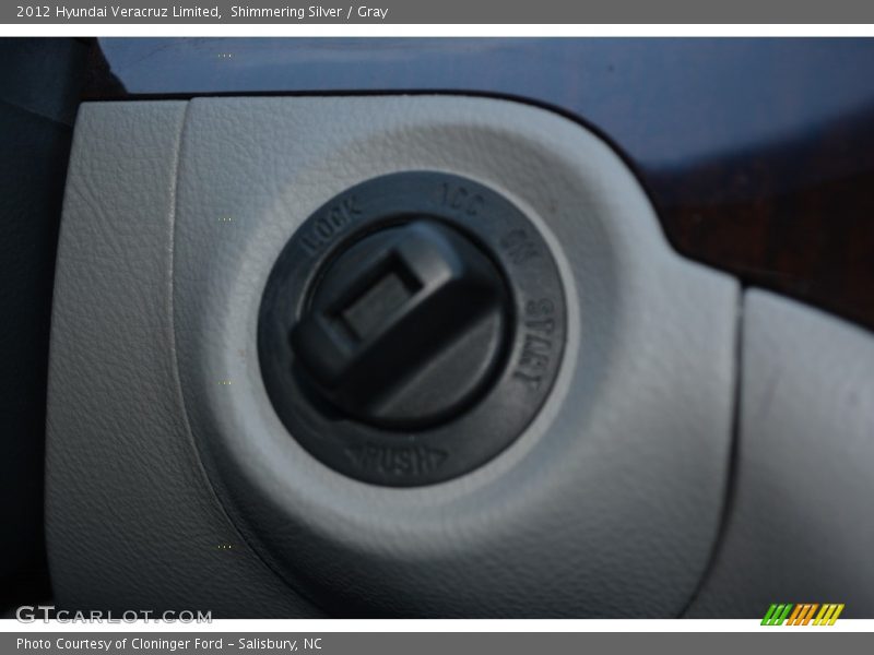 Shimmering Silver / Gray 2012 Hyundai Veracruz Limited