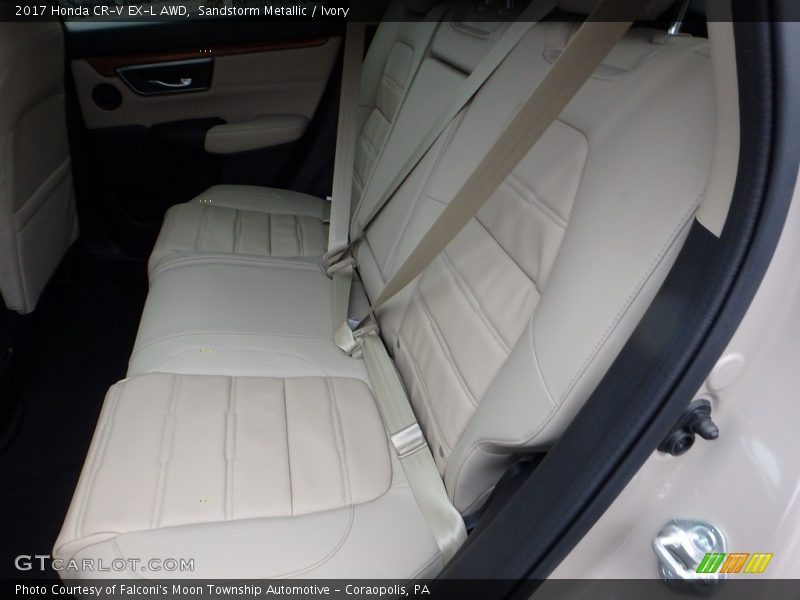 Sandstorm Metallic / Ivory 2017 Honda CR-V EX-L AWD
