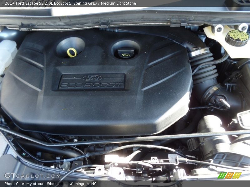 Sterling Gray / Medium Light Stone 2014 Ford Escape SE 2.0L EcoBoost