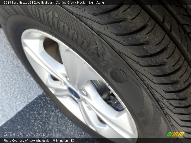 Sterling Gray / Medium Light Stone 2014 Ford Escape SE 2.0L EcoBoost