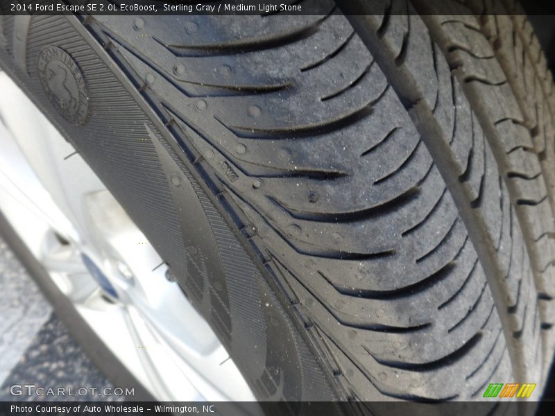 Sterling Gray / Medium Light Stone 2014 Ford Escape SE 2.0L EcoBoost