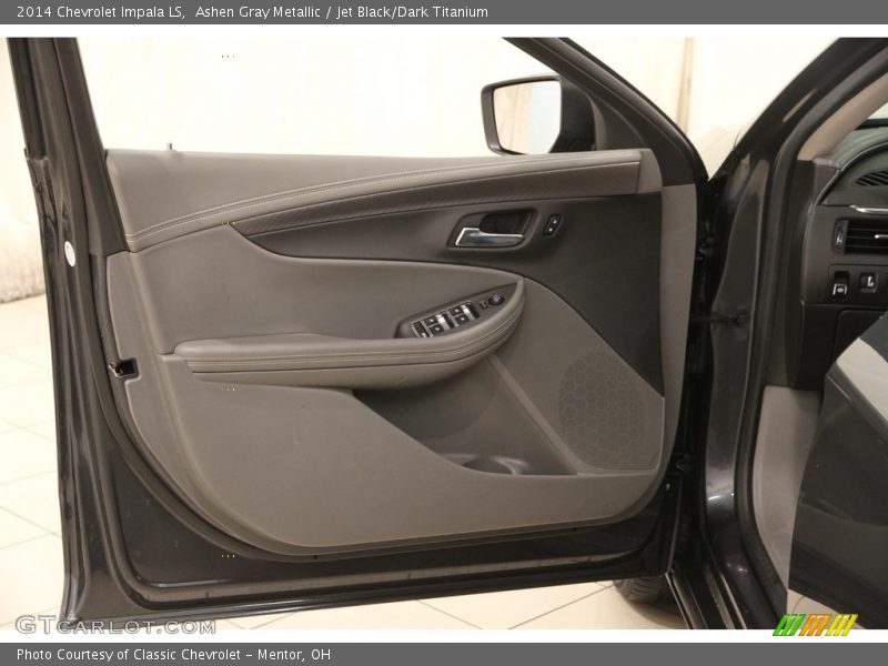 Ashen Gray Metallic / Jet Black/Dark Titanium 2014 Chevrolet Impala LS