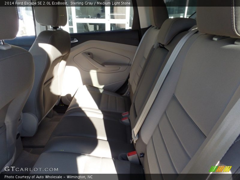 Sterling Gray / Medium Light Stone 2014 Ford Escape SE 2.0L EcoBoost
