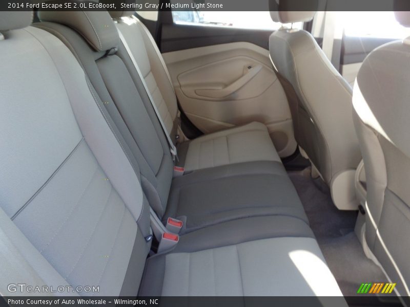 Sterling Gray / Medium Light Stone 2014 Ford Escape SE 2.0L EcoBoost