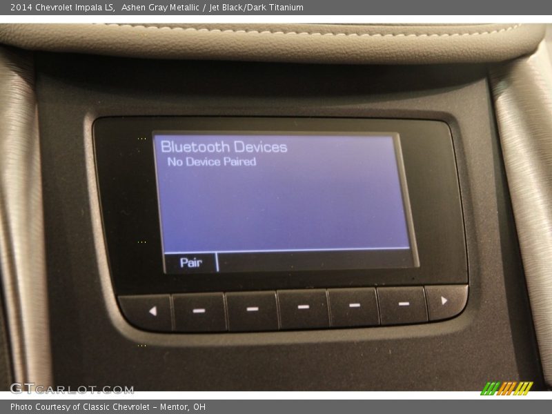 Ashen Gray Metallic / Jet Black/Dark Titanium 2014 Chevrolet Impala LS