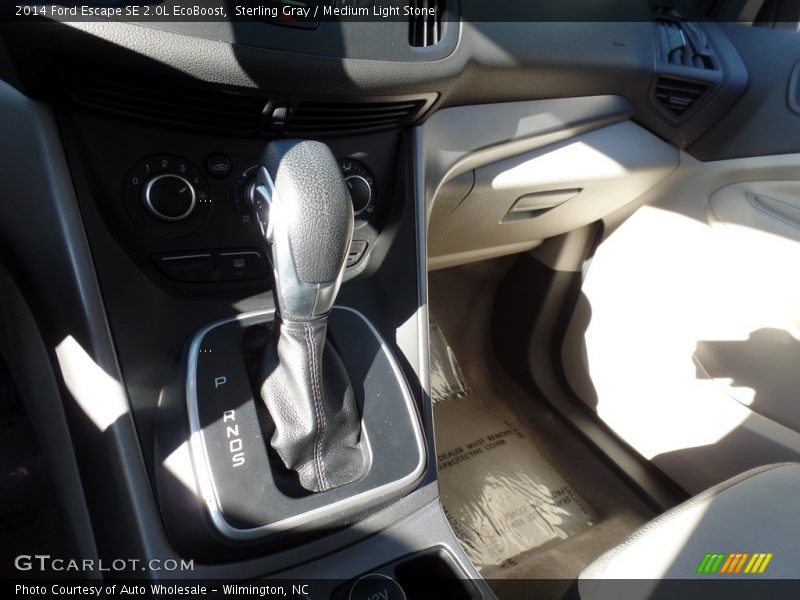Sterling Gray / Medium Light Stone 2014 Ford Escape SE 2.0L EcoBoost