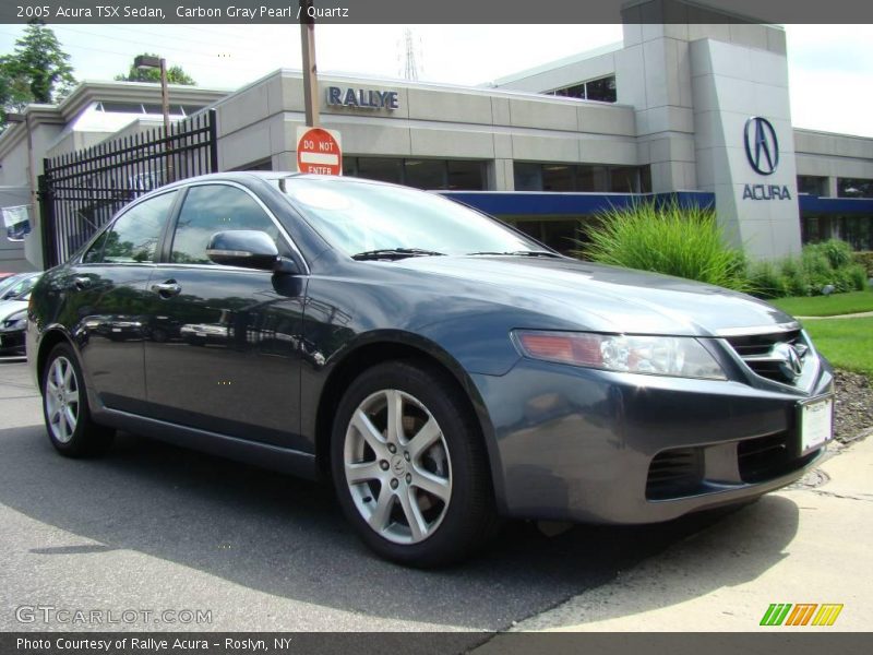 Carbon Gray Pearl / Quartz 2005 Acura TSX Sedan