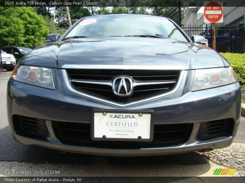 Carbon Gray Pearl / Quartz 2005 Acura TSX Sedan