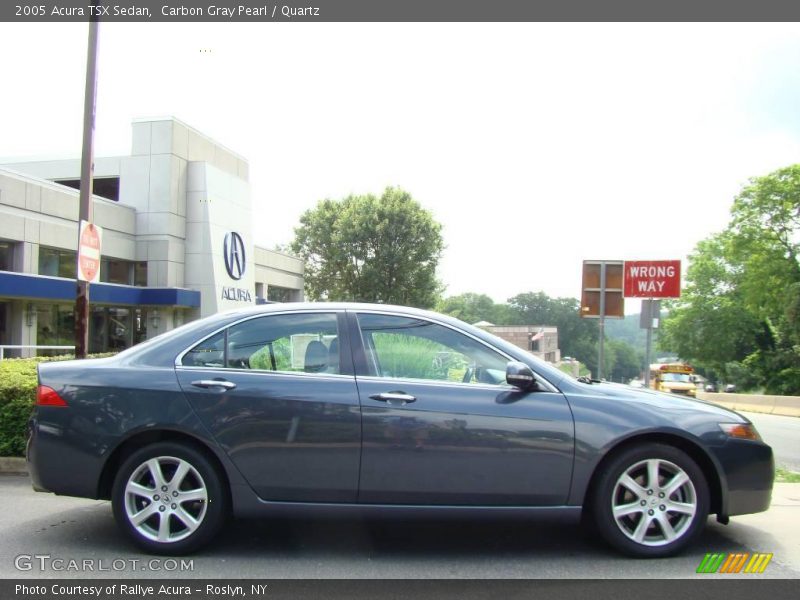 Carbon Gray Pearl / Quartz 2005 Acura TSX Sedan