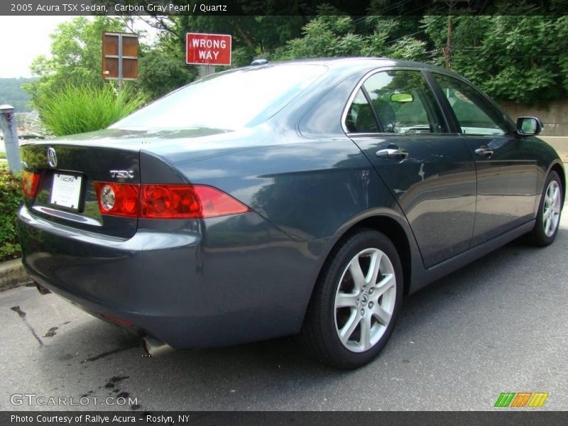 Carbon Gray Pearl / Quartz 2005 Acura TSX Sedan