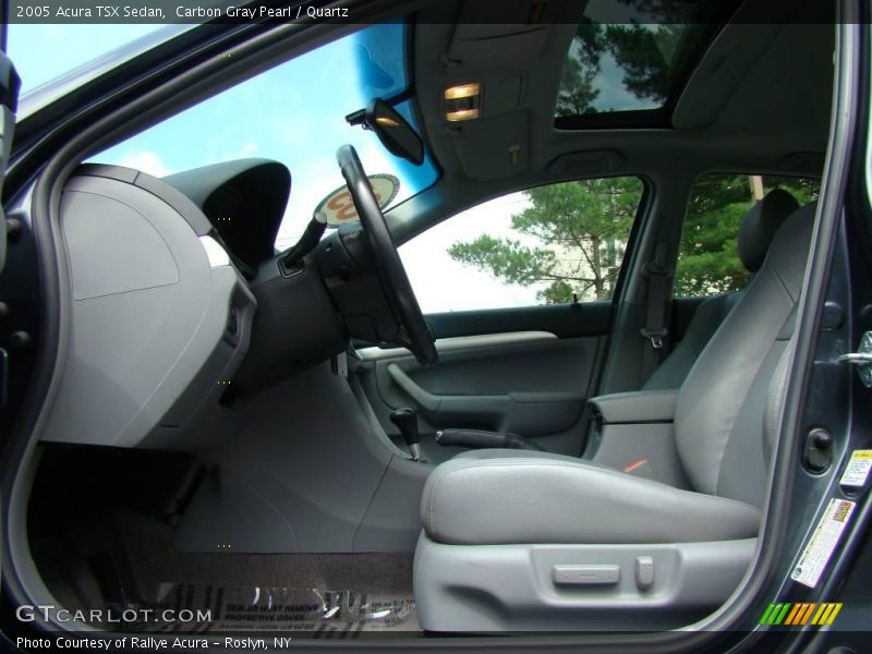 Carbon Gray Pearl / Quartz 2005 Acura TSX Sedan