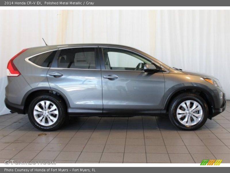 Polished Metal Metallic / Gray 2014 Honda CR-V EX