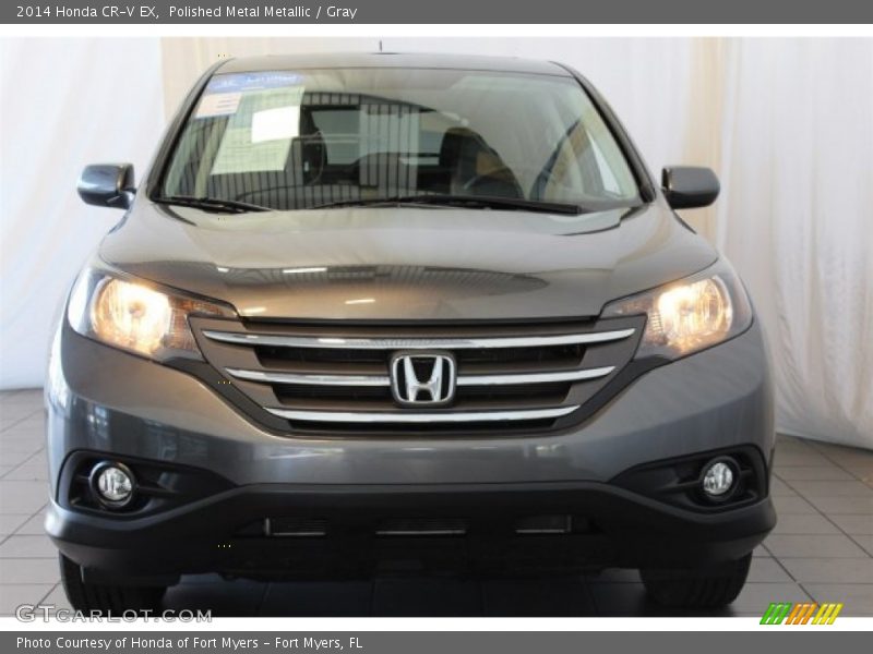 Polished Metal Metallic / Gray 2014 Honda CR-V EX