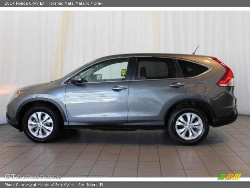 Polished Metal Metallic / Gray 2014 Honda CR-V EX