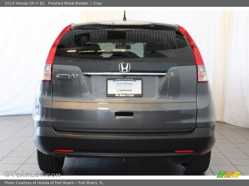 Polished Metal Metallic / Gray 2014 Honda CR-V EX