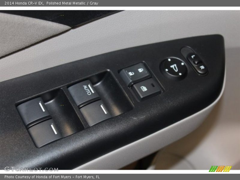 Polished Metal Metallic / Gray 2014 Honda CR-V EX