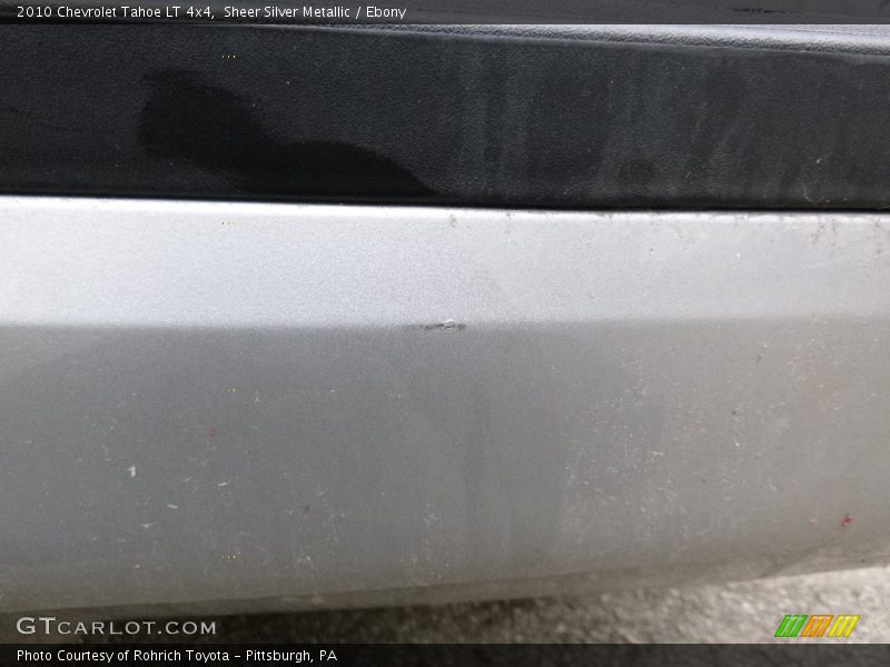 Sheer Silver Metallic / Ebony 2010 Chevrolet Tahoe LT 4x4