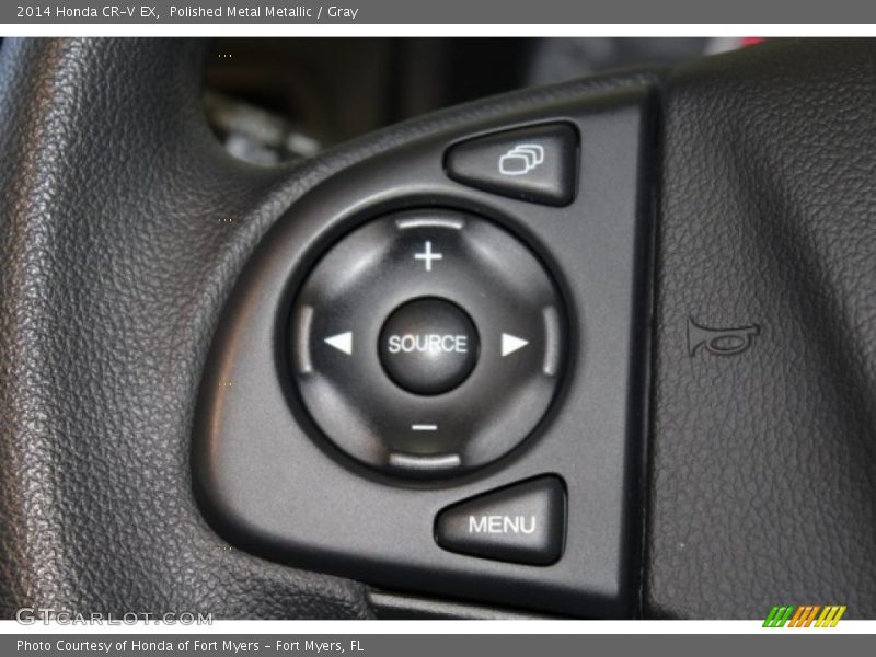 Polished Metal Metallic / Gray 2014 Honda CR-V EX