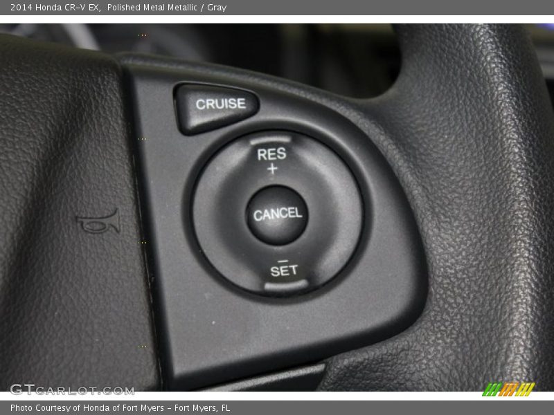 Polished Metal Metallic / Gray 2014 Honda CR-V EX