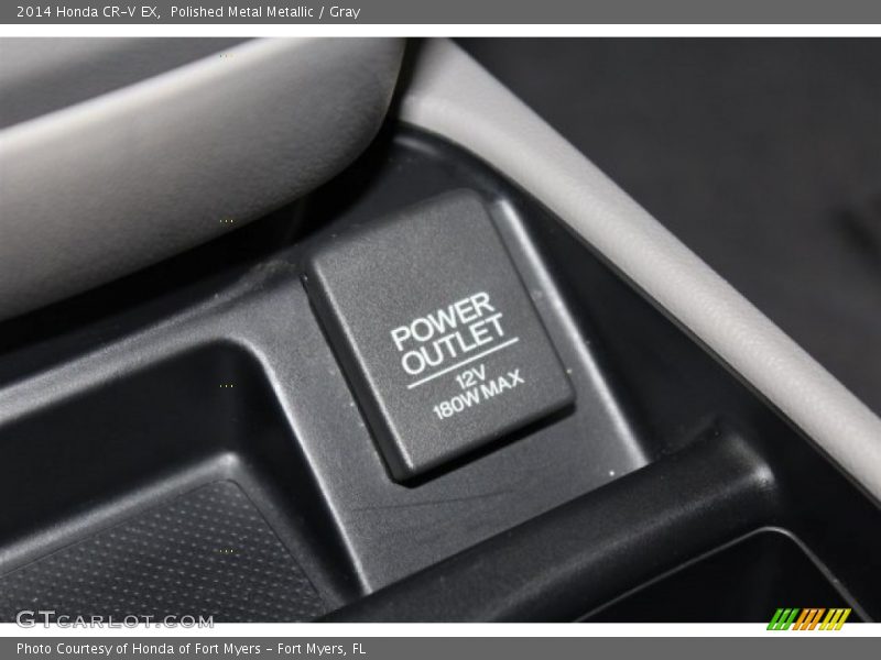 Polished Metal Metallic / Gray 2014 Honda CR-V EX