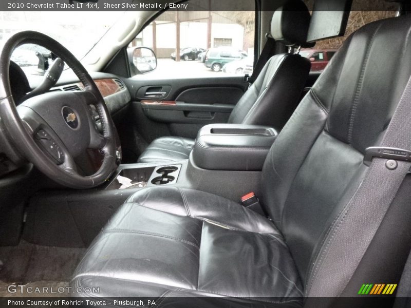 Sheer Silver Metallic / Ebony 2010 Chevrolet Tahoe LT 4x4