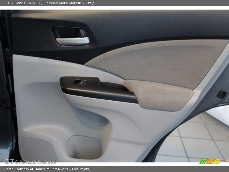 Polished Metal Metallic / Gray 2014 Honda CR-V EX