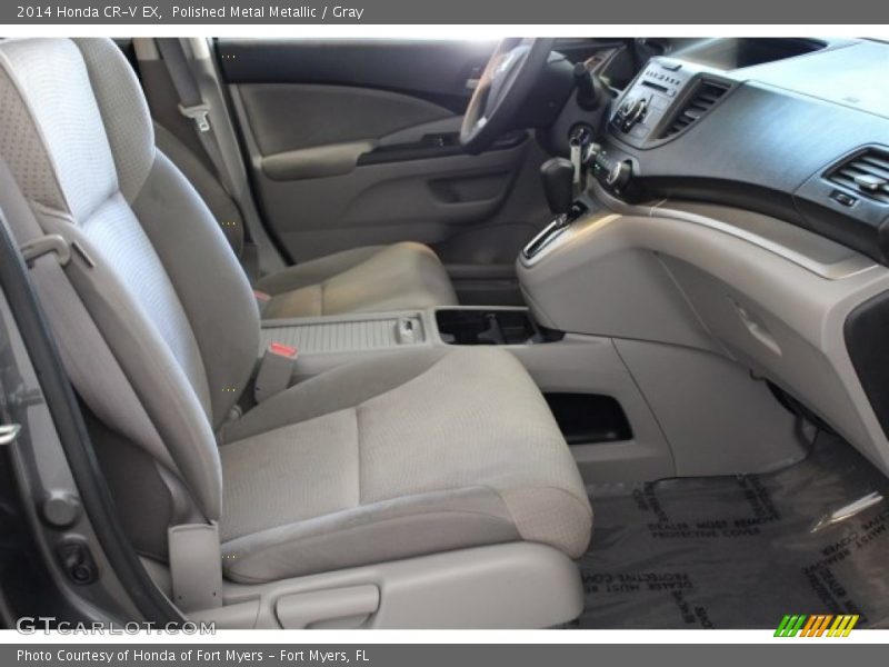 Polished Metal Metallic / Gray 2014 Honda CR-V EX