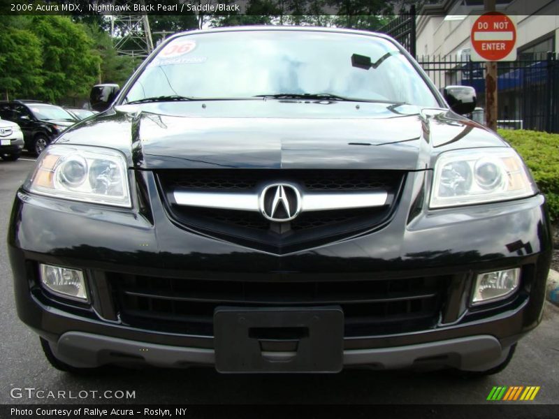 Nighthawk Black Pearl / Saddle/Black 2006 Acura MDX