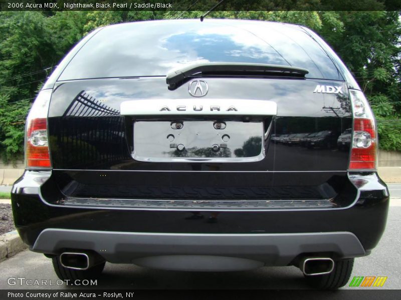 Nighthawk Black Pearl / Saddle/Black 2006 Acura MDX