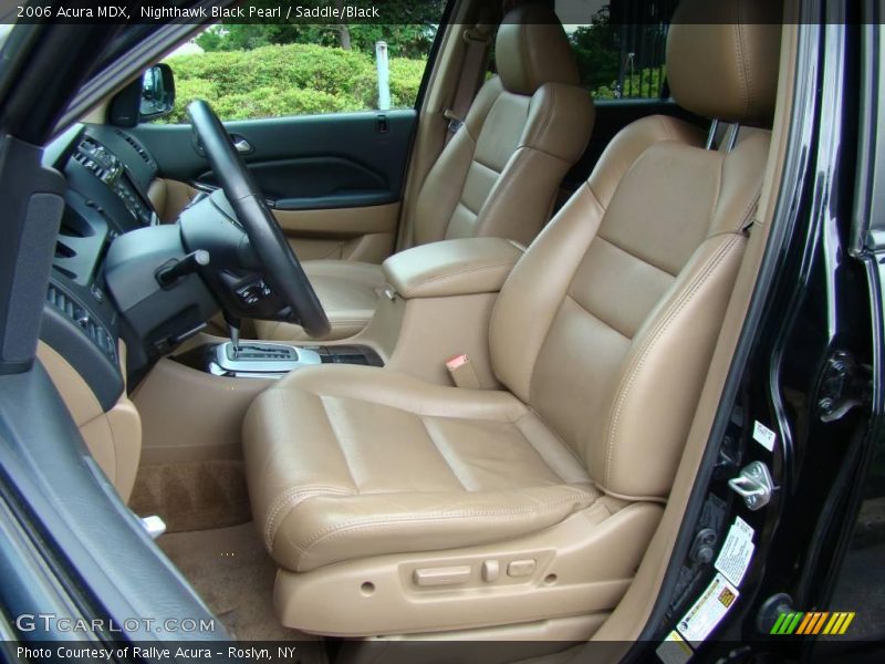 Nighthawk Black Pearl / Saddle/Black 2006 Acura MDX