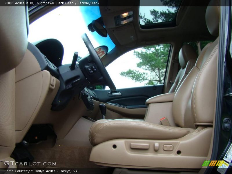 Nighthawk Black Pearl / Saddle/Black 2006 Acura MDX