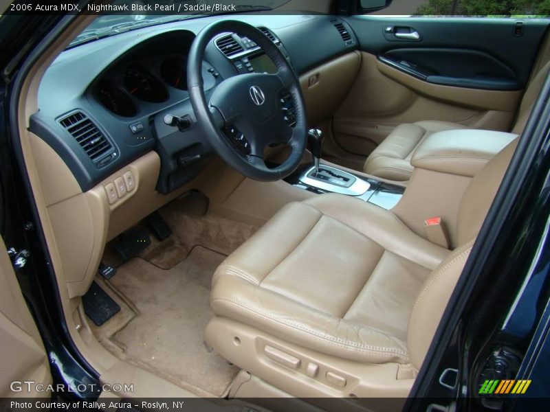 Nighthawk Black Pearl / Saddle/Black 2006 Acura MDX