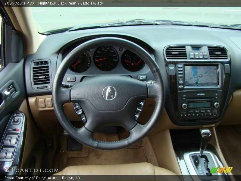 Nighthawk Black Pearl / Saddle/Black 2006 Acura MDX
