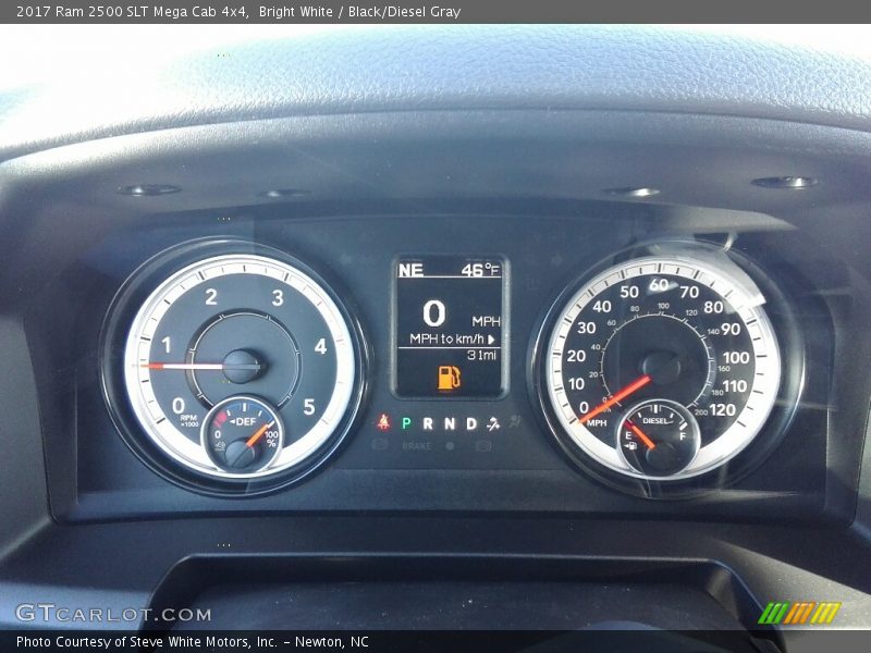  2017 2500 SLT Mega Cab 4x4 SLT Mega Cab 4x4 Gauges