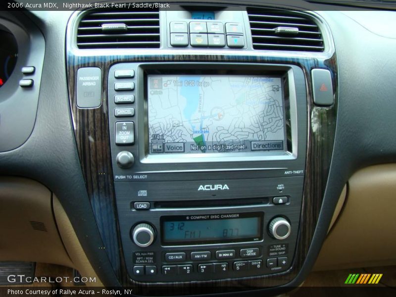 Nighthawk Black Pearl / Saddle/Black 2006 Acura MDX