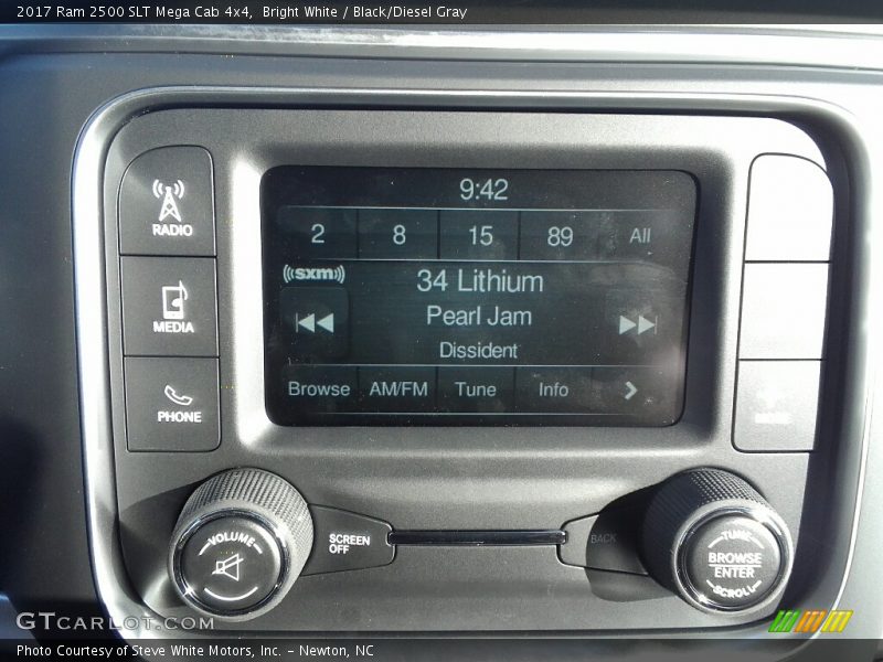 Audio System of 2017 2500 SLT Mega Cab 4x4