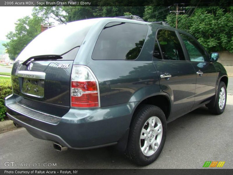 Sage Brush Green Pearl / Ebony 2006 Acura MDX