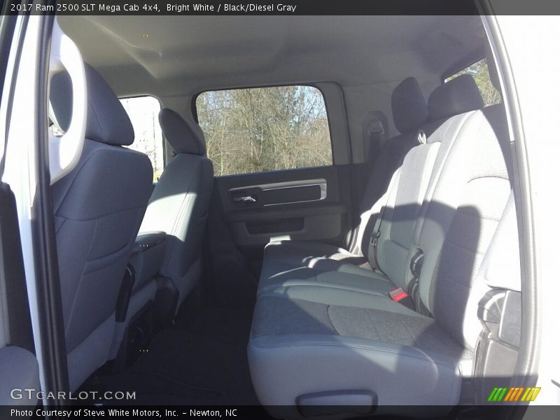 Bright White / Black/Diesel Gray 2017 Ram 2500 SLT Mega Cab 4x4