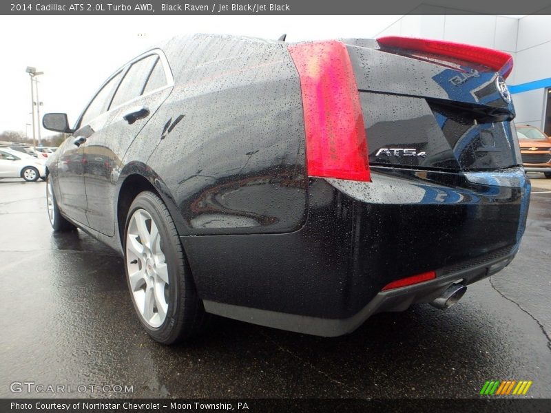 Black Raven / Jet Black/Jet Black 2014 Cadillac ATS 2.0L Turbo AWD