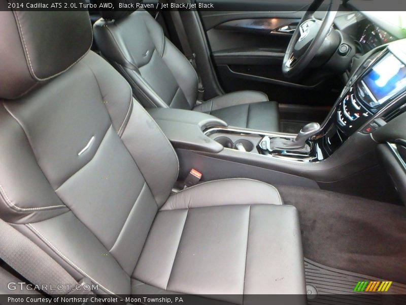 Black Raven / Jet Black/Jet Black 2014 Cadillac ATS 2.0L Turbo AWD