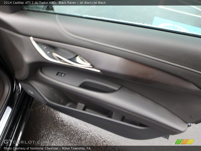Black Raven / Jet Black/Jet Black 2014 Cadillac ATS 2.0L Turbo AWD