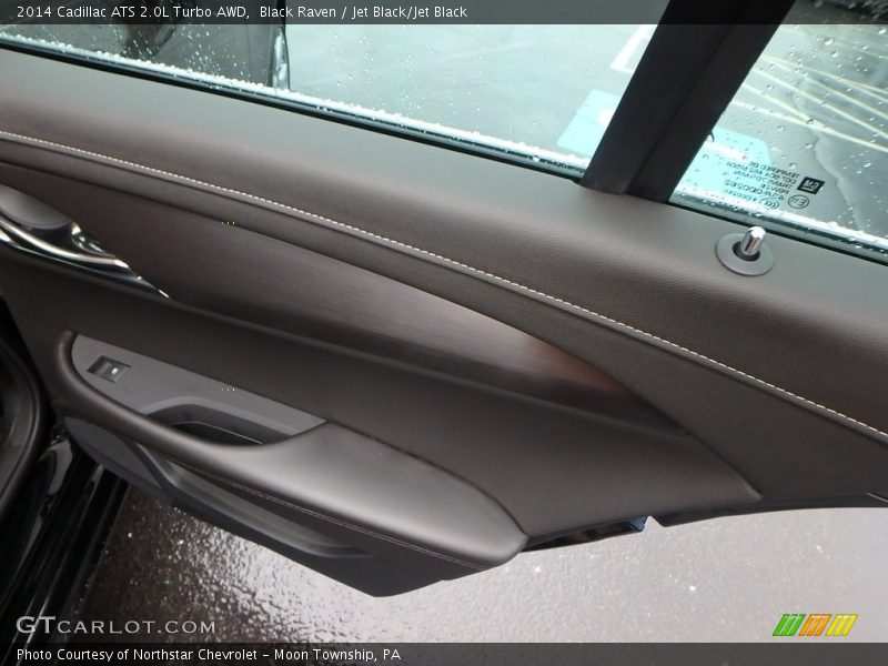 Black Raven / Jet Black/Jet Black 2014 Cadillac ATS 2.0L Turbo AWD