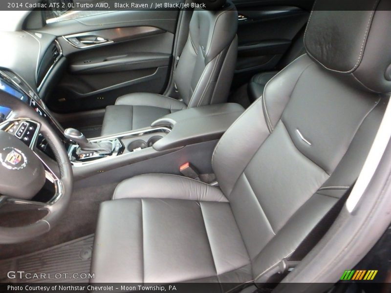 Black Raven / Jet Black/Jet Black 2014 Cadillac ATS 2.0L Turbo AWD
