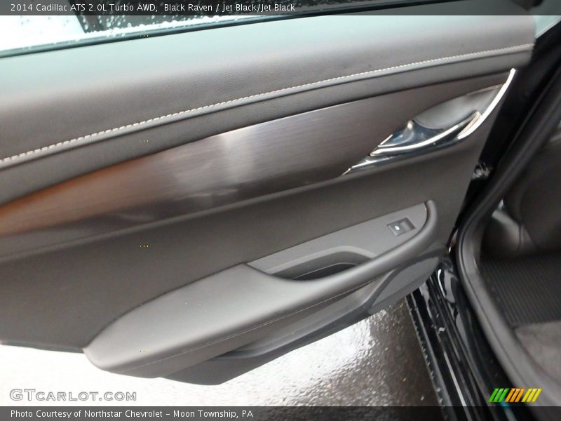 Black Raven / Jet Black/Jet Black 2014 Cadillac ATS 2.0L Turbo AWD