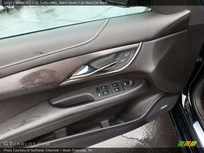 Black Raven / Jet Black/Jet Black 2014 Cadillac ATS 2.0L Turbo AWD