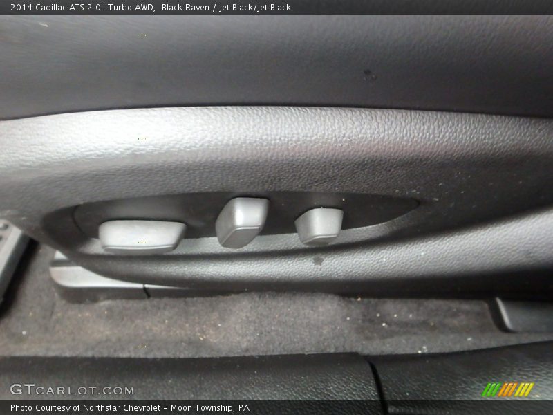 Black Raven / Jet Black/Jet Black 2014 Cadillac ATS 2.0L Turbo AWD